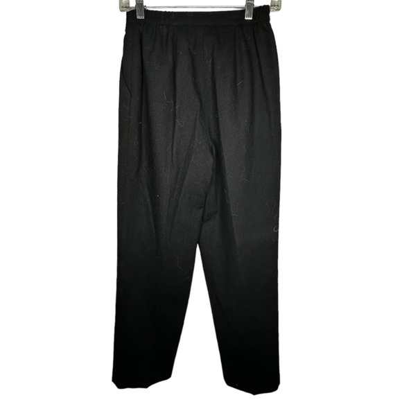 Vintage Joan Leslie Black Wool Trousers - Picture 3 of 6